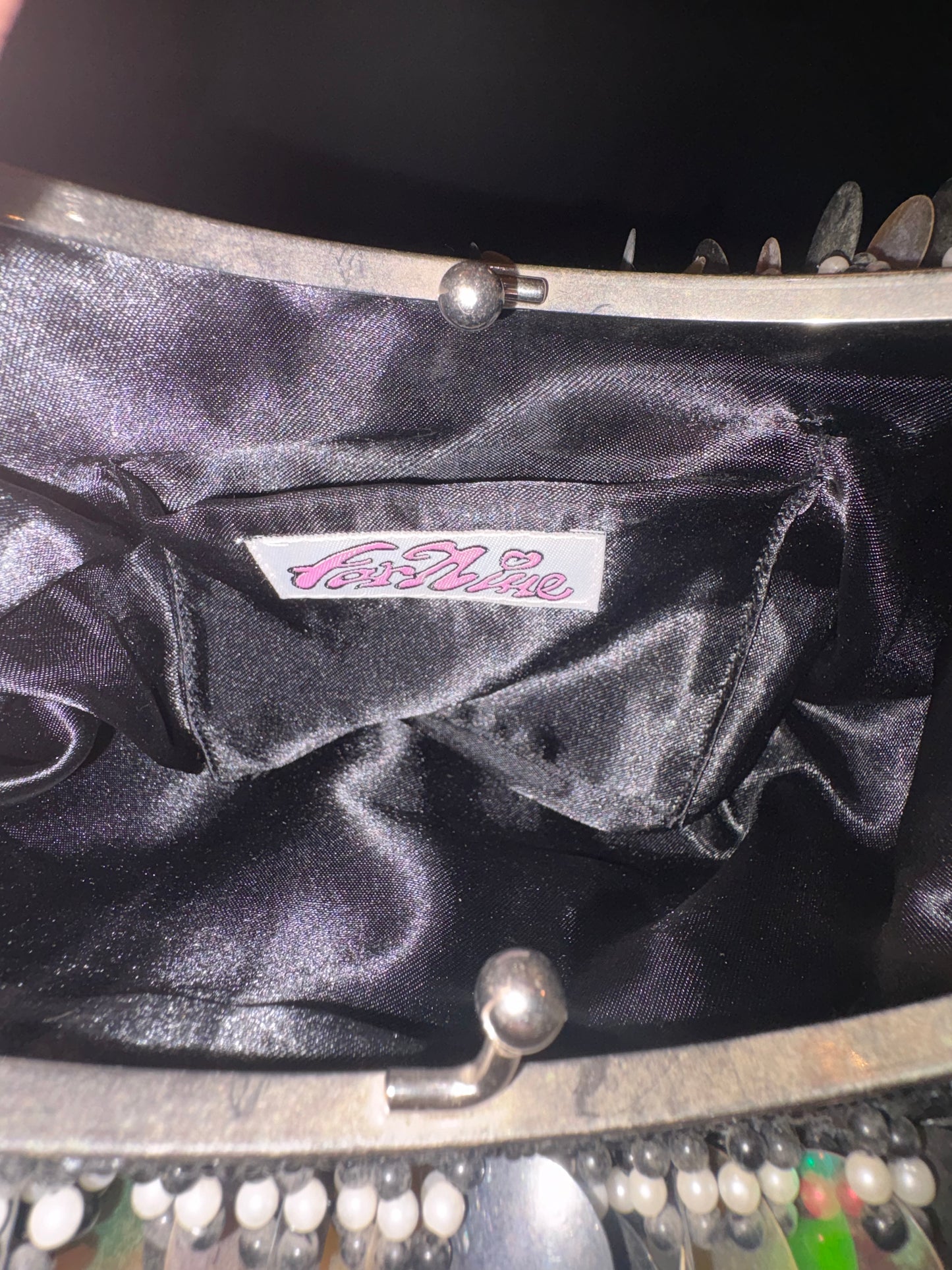 Vintage Far Nine Sequined Purse