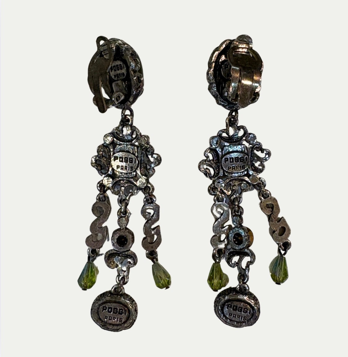 Poggi Paris Chandelier Earrings