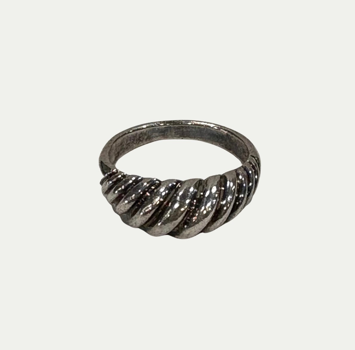 Vintage Sterling Silver Twist Ring