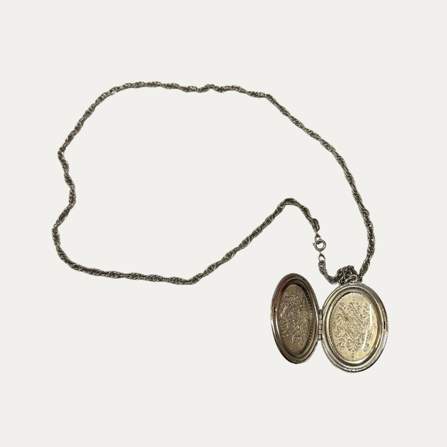 Vintage Engraved Picture Locket