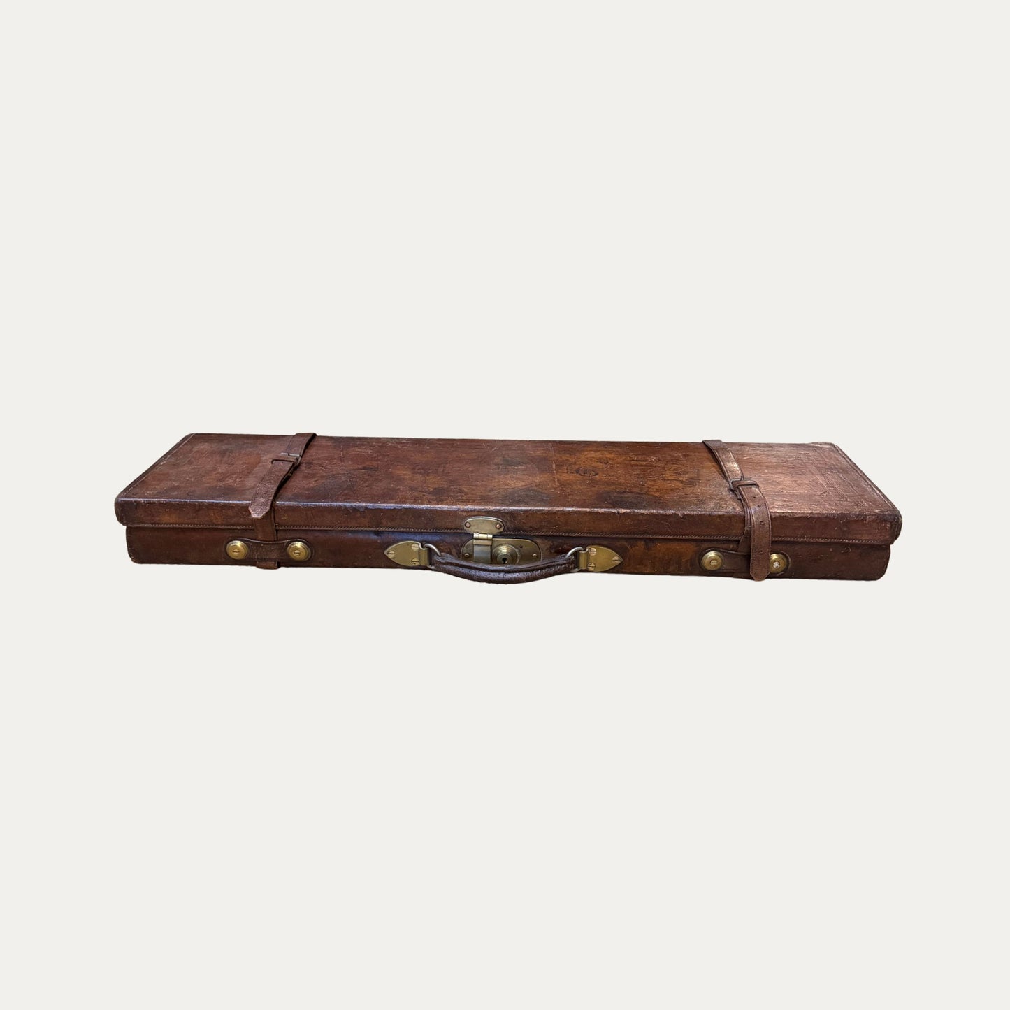 Antique Leather Gun Case