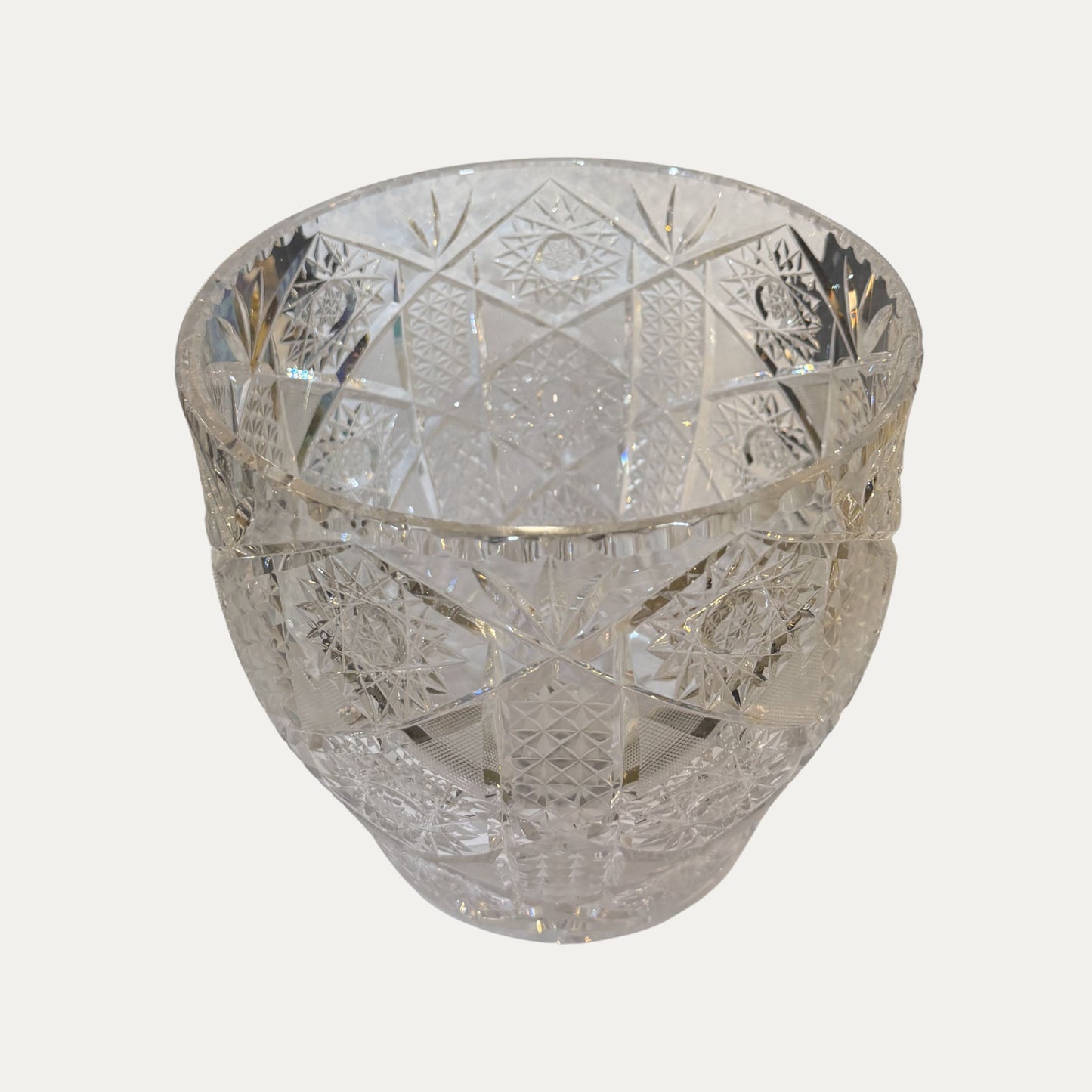 Antique Crystal Tureen