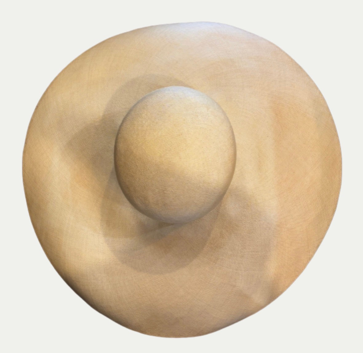 Vintage 1980s Galanos Rafia Hat