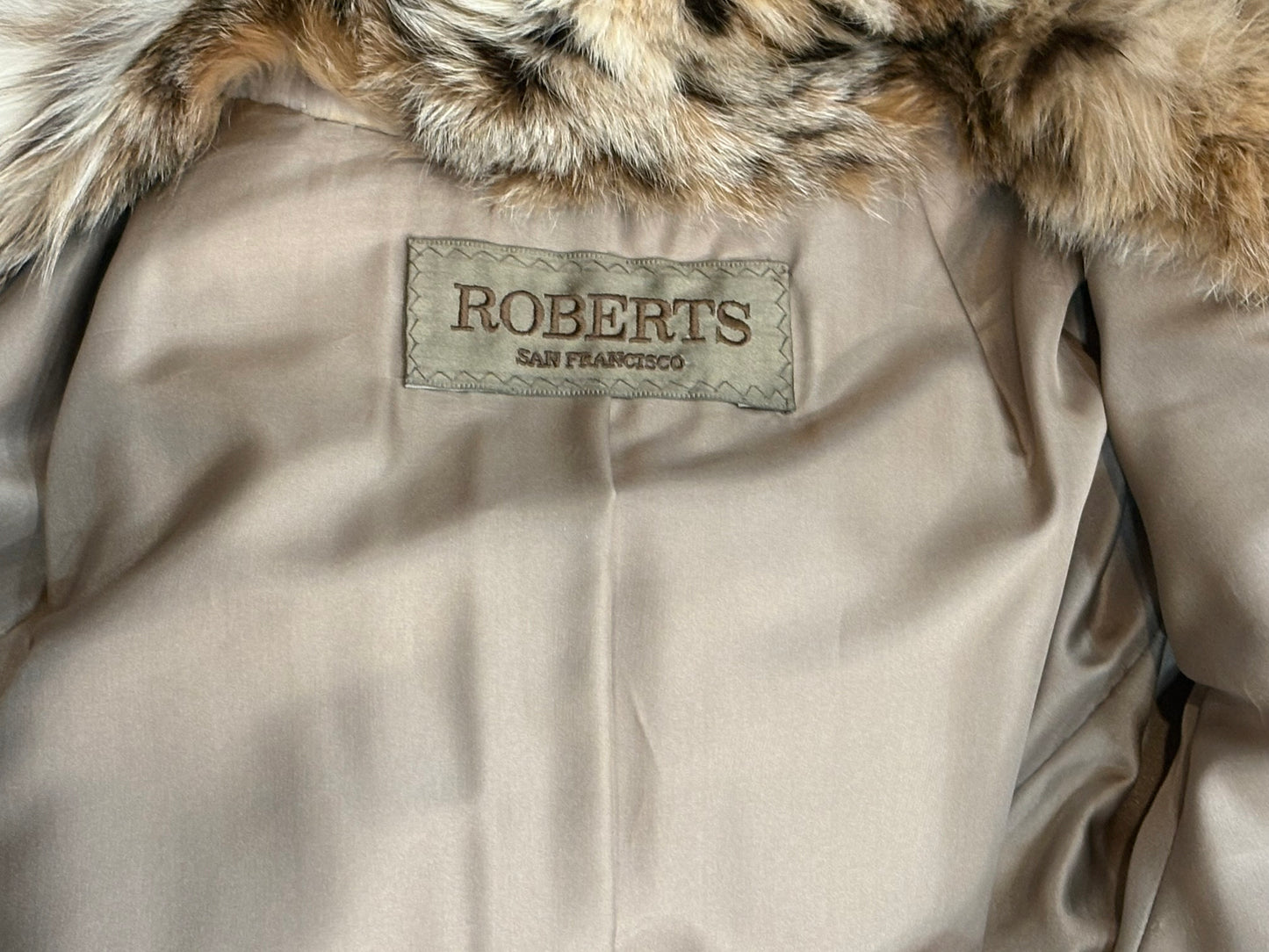 Vintage Full Length Lynx Coat