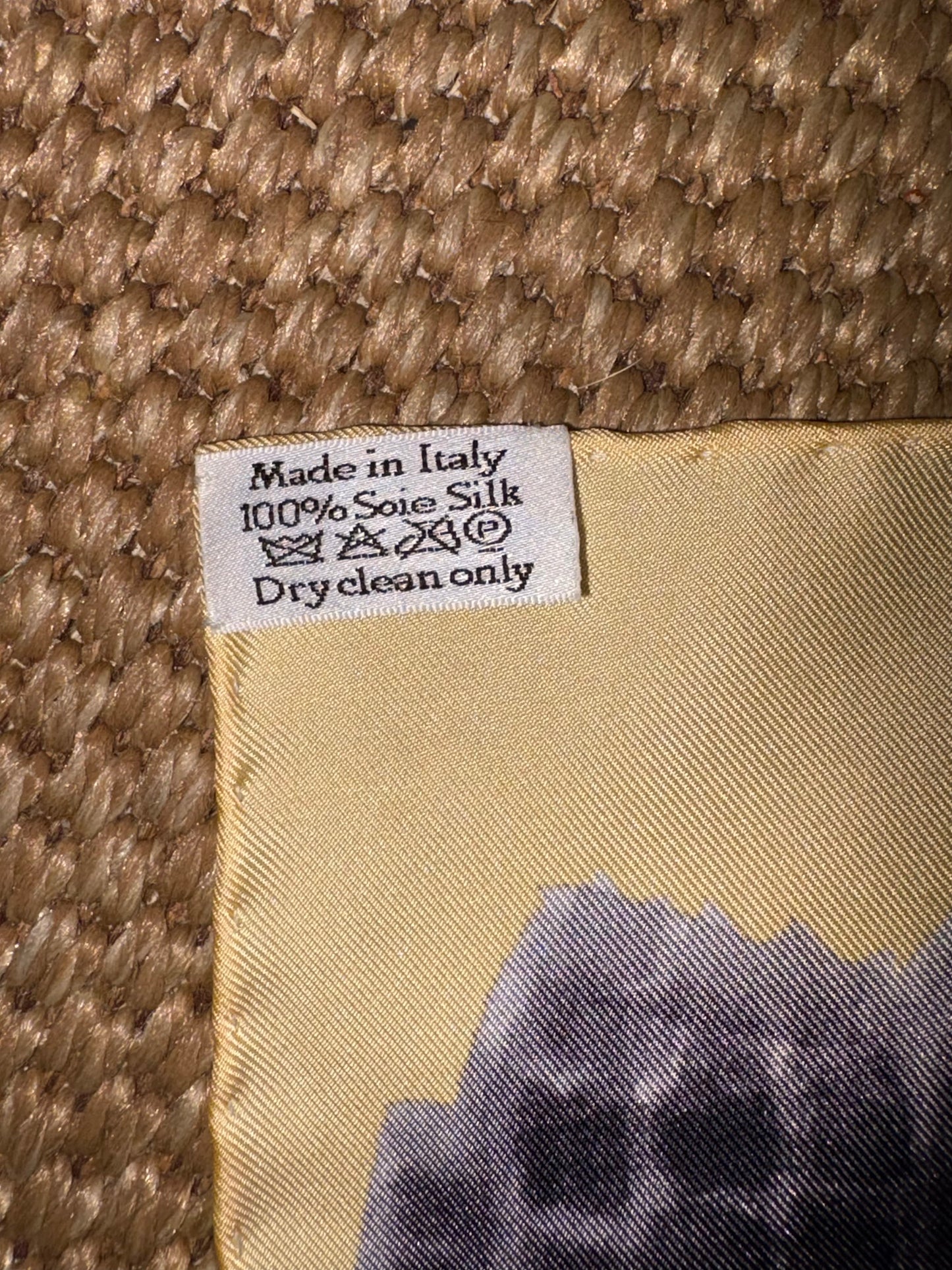 Christian Dior "Silhouettes" 90cm Silk Scarf