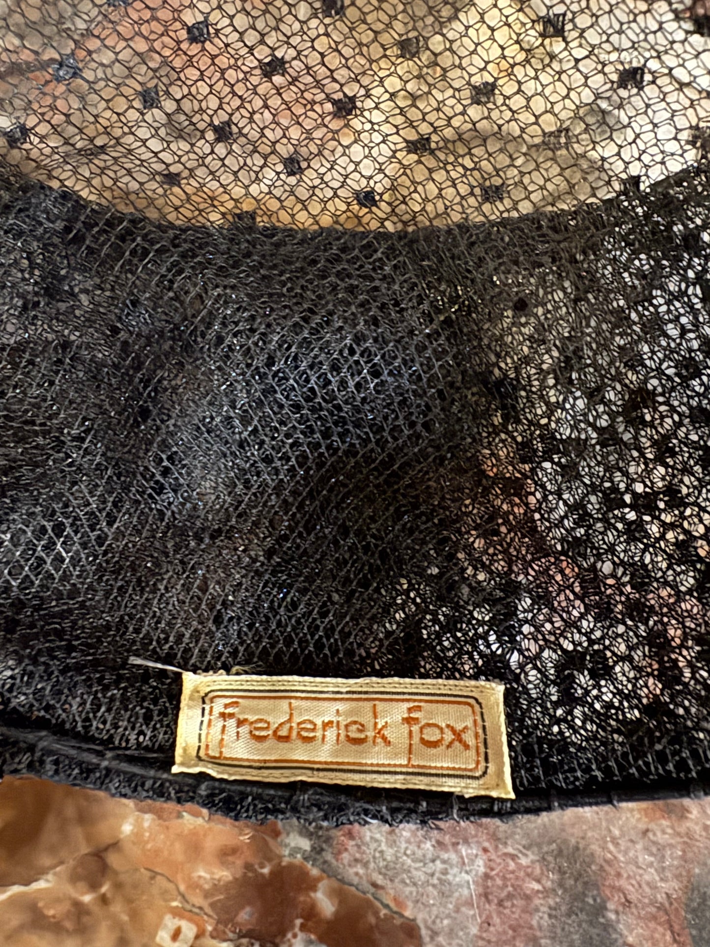 Vintage Fredrick Fox Mesh Hat