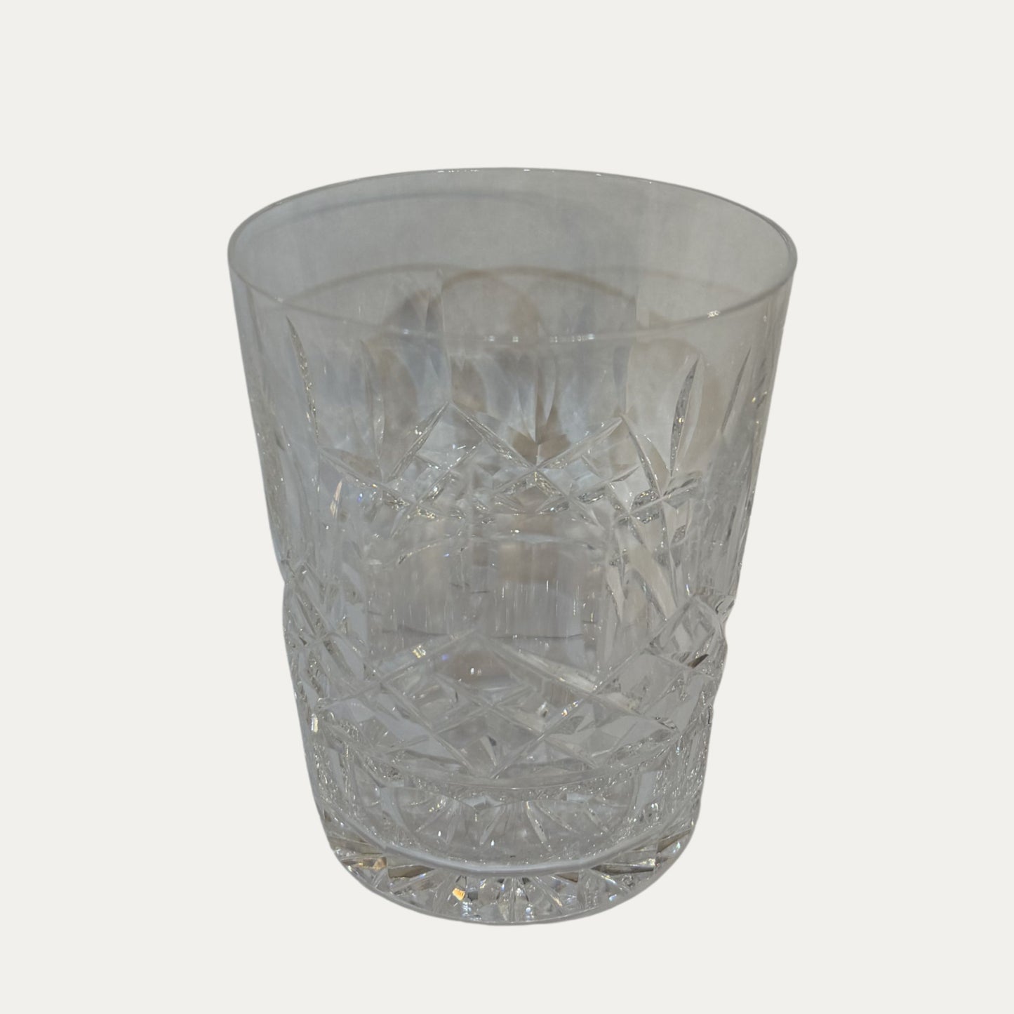 Vintage Crystal Lowball Glasses