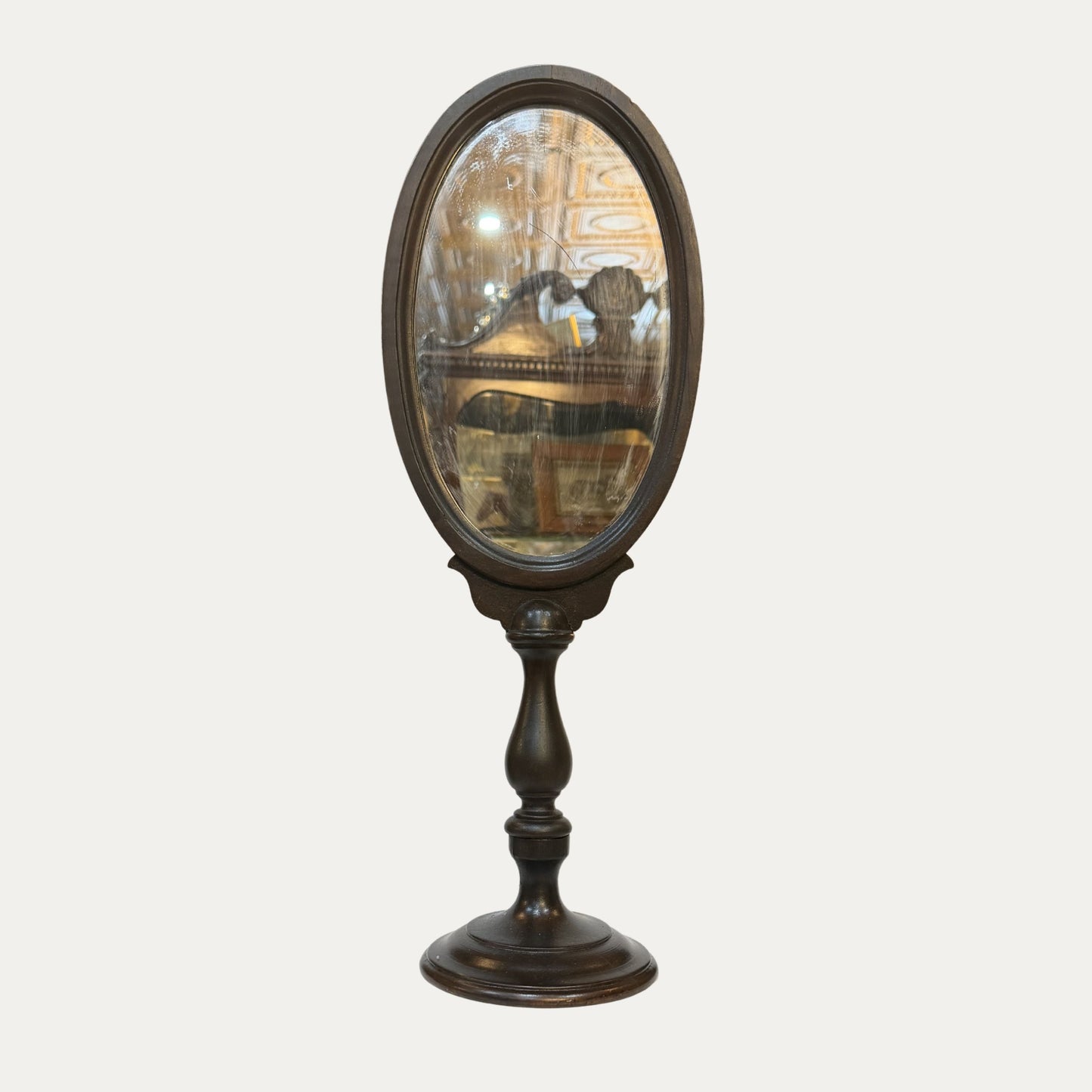 Antique Mahogany Dressing Mirror