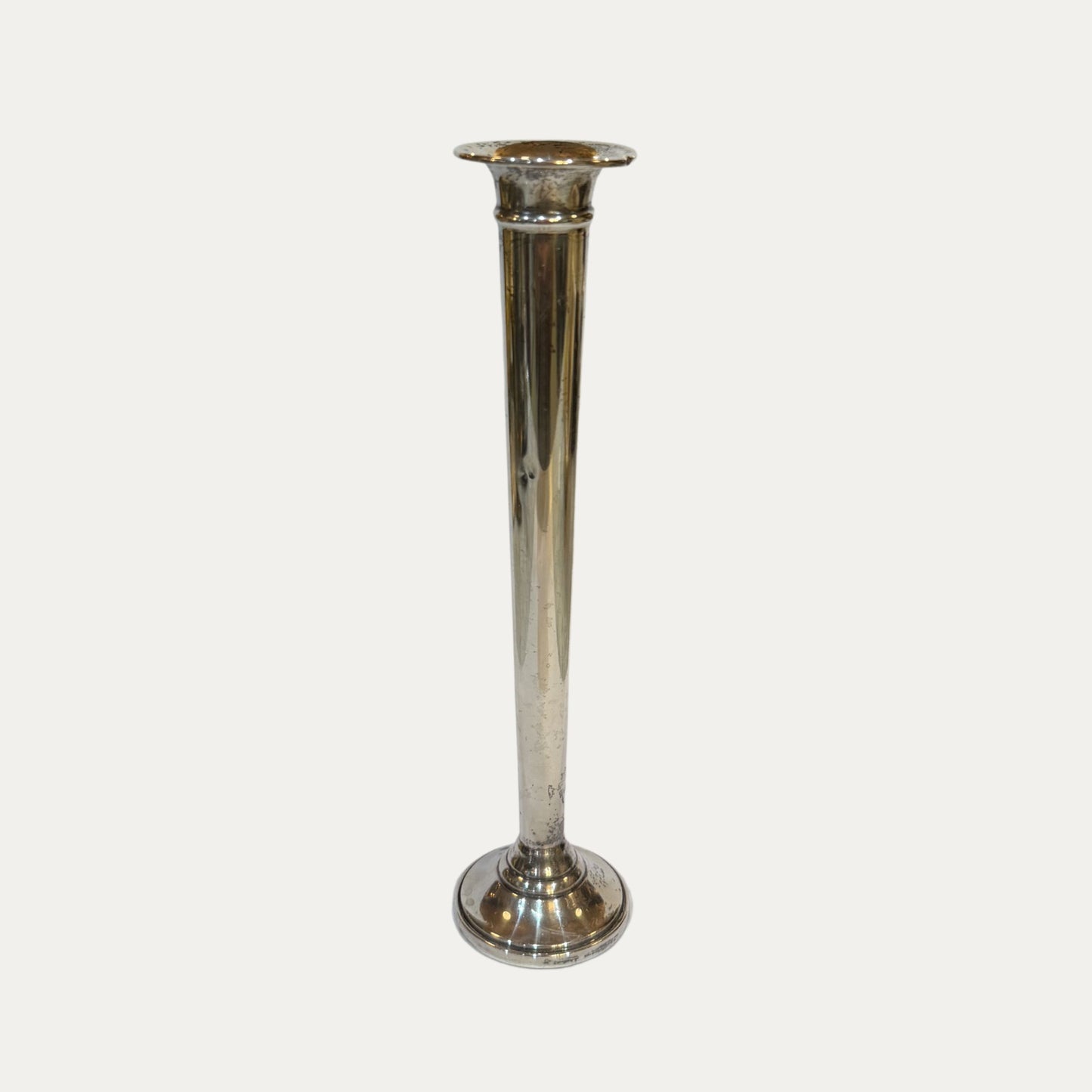 Antique Fisher Sterling Weighted Bud Vase