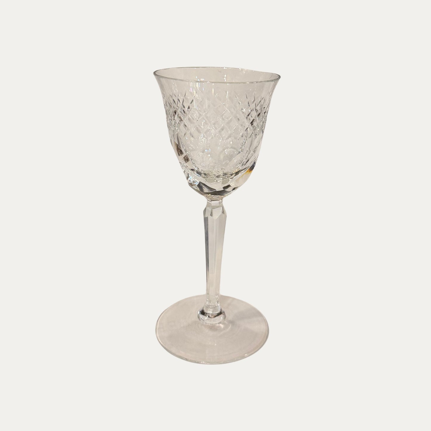 Vintage Crystal Dessert/Liquior Glass