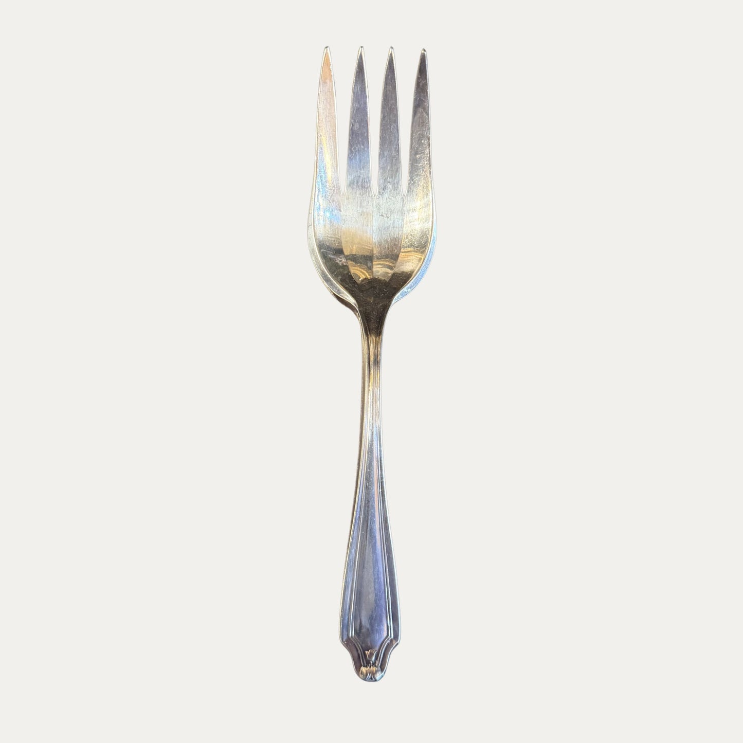 Antique Silver Serving Fork