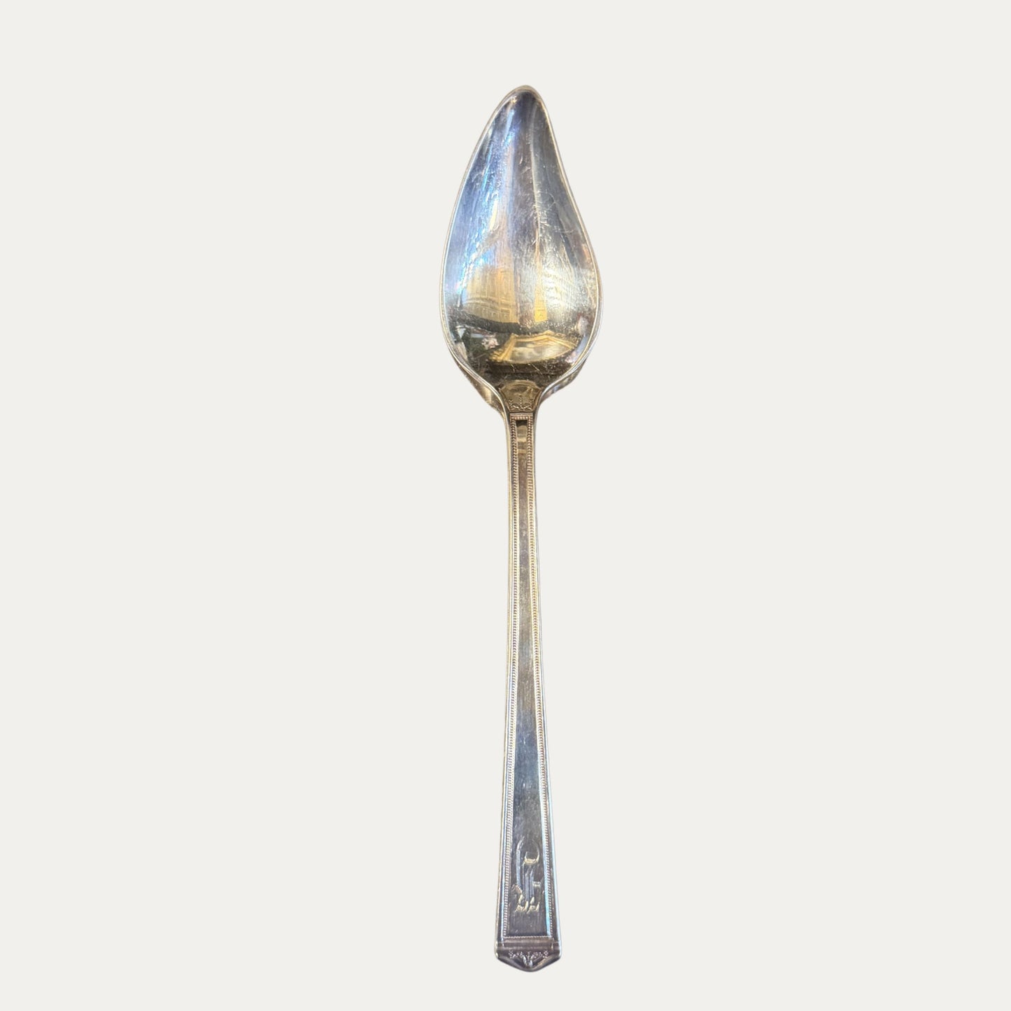 Vintage Set of Six (6) Grapefruit Spoons)