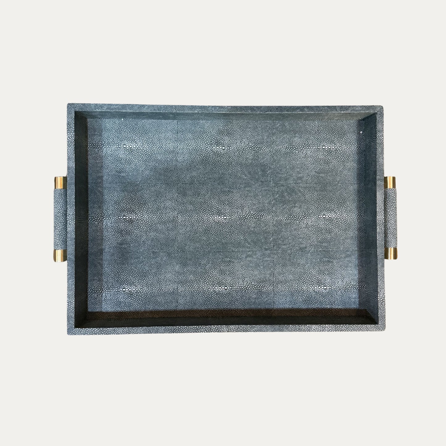 Aerin Lauder Green Shagreen Large Tray