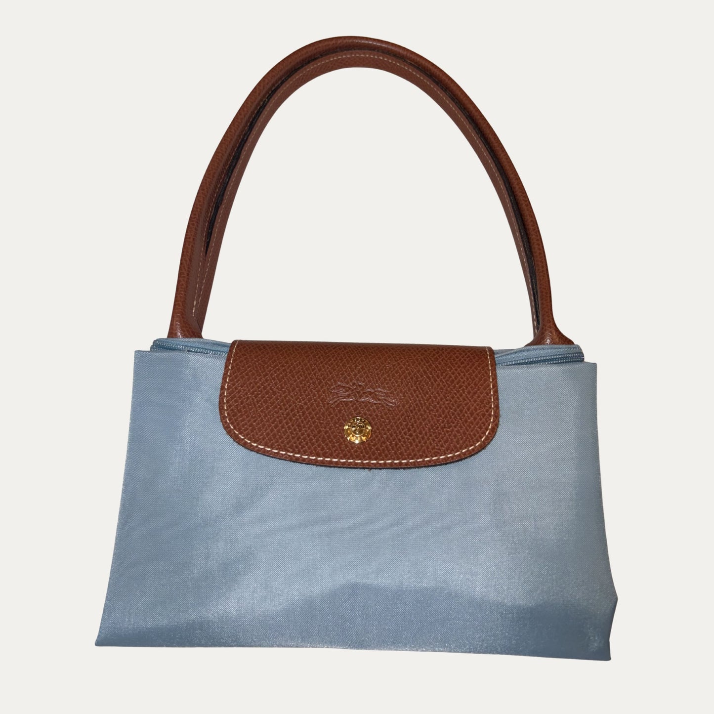 Longchamp "Le Pilage" Medium Nylon Shoulder Bag