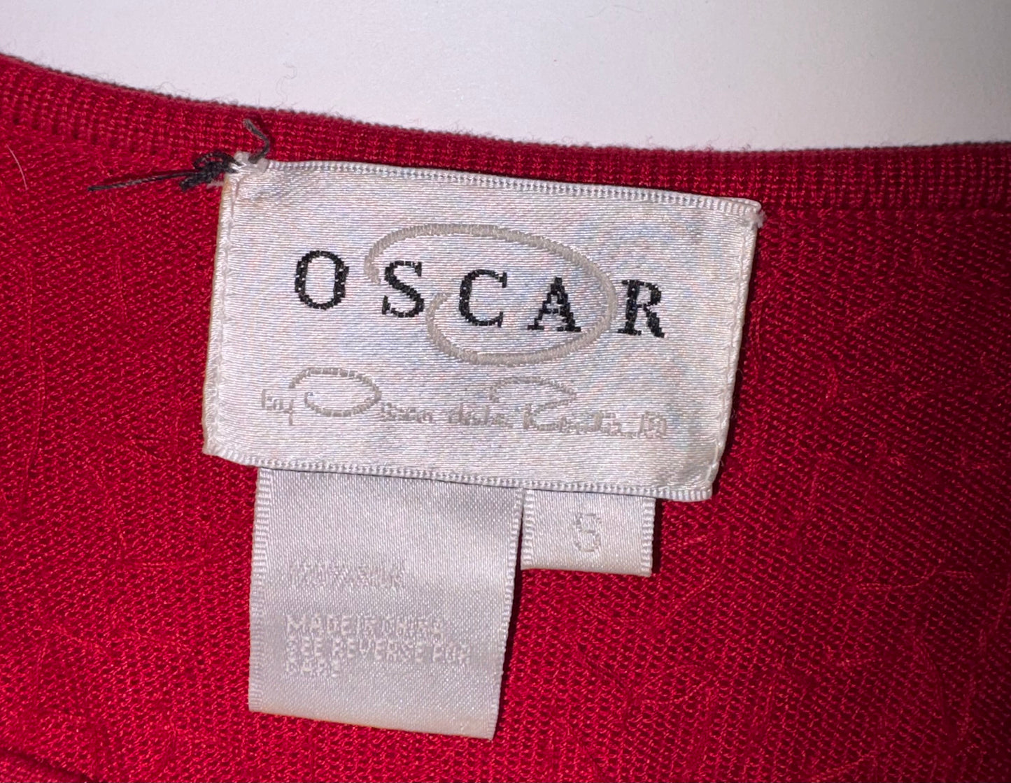 Oscar De La Renta Silk Sweater (Size S)