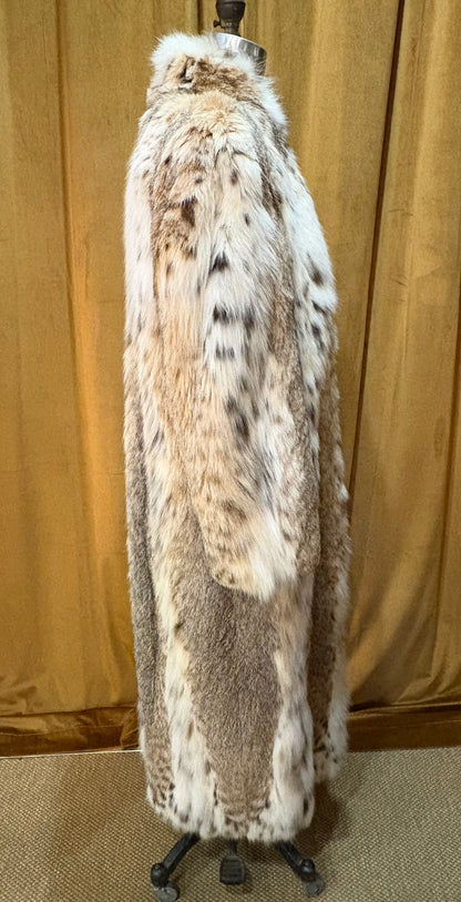 Vintage Full Length Lynx Coat