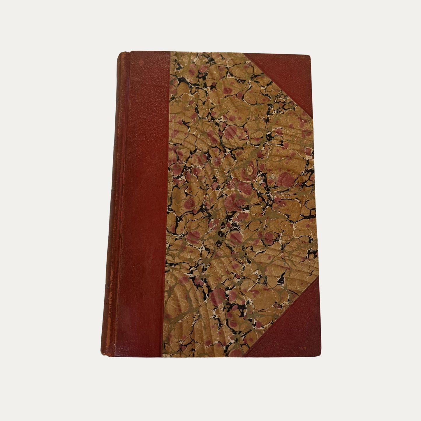 Antique Leather and Marble Book Smolletts Works (Book 11)