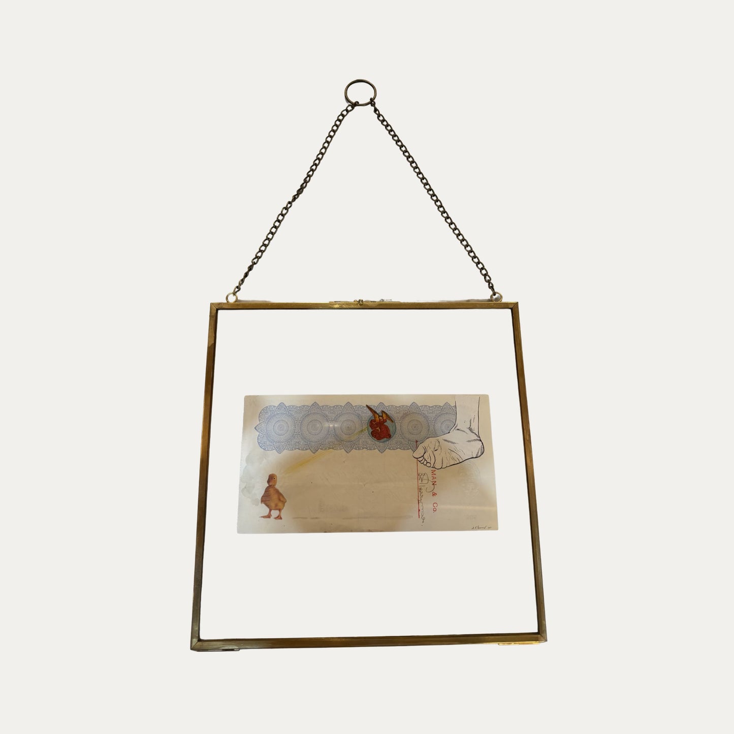 Framed Check Collage Series