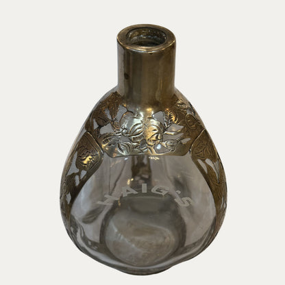 Antique Haig's Sterling Silver Liquor Bottle