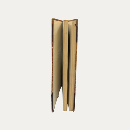 Antique Leather and Marble Book Stoddards Lectures