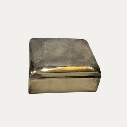 Vintage Silver Trinket/Cigarette Box