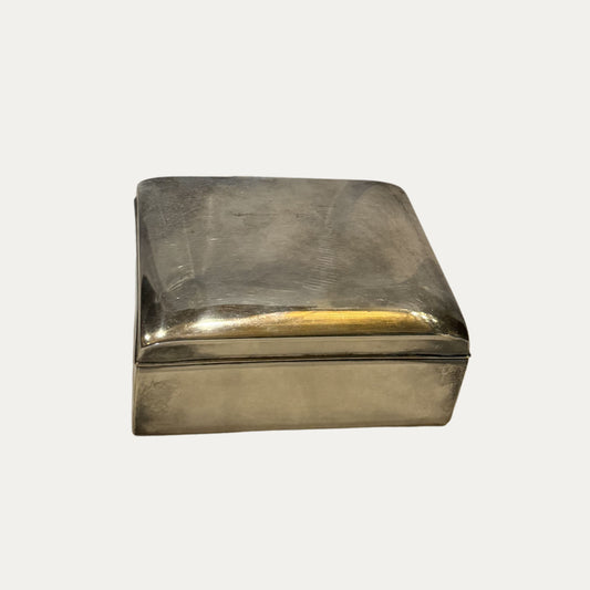 Vintage Silver Trinket/Cigarette Box