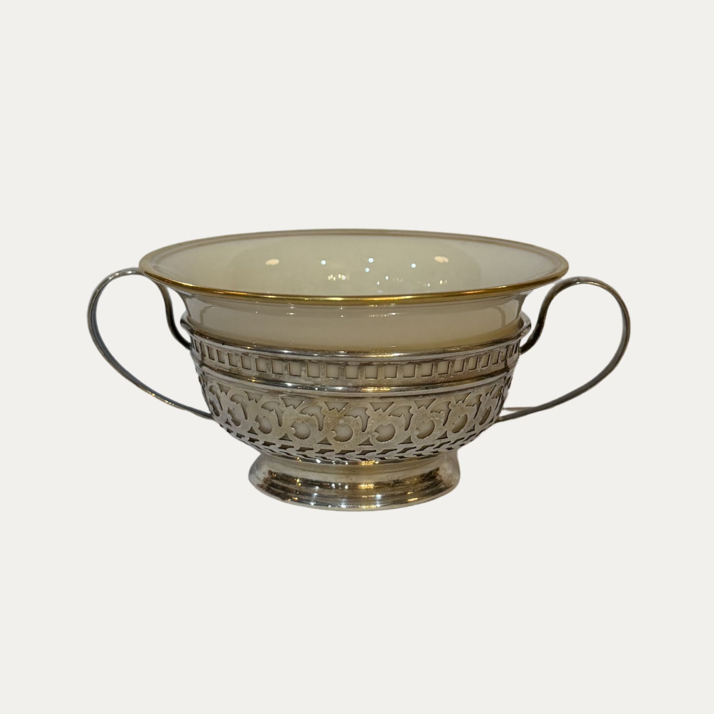 Set of Eight (8) Sterling Soup Cups