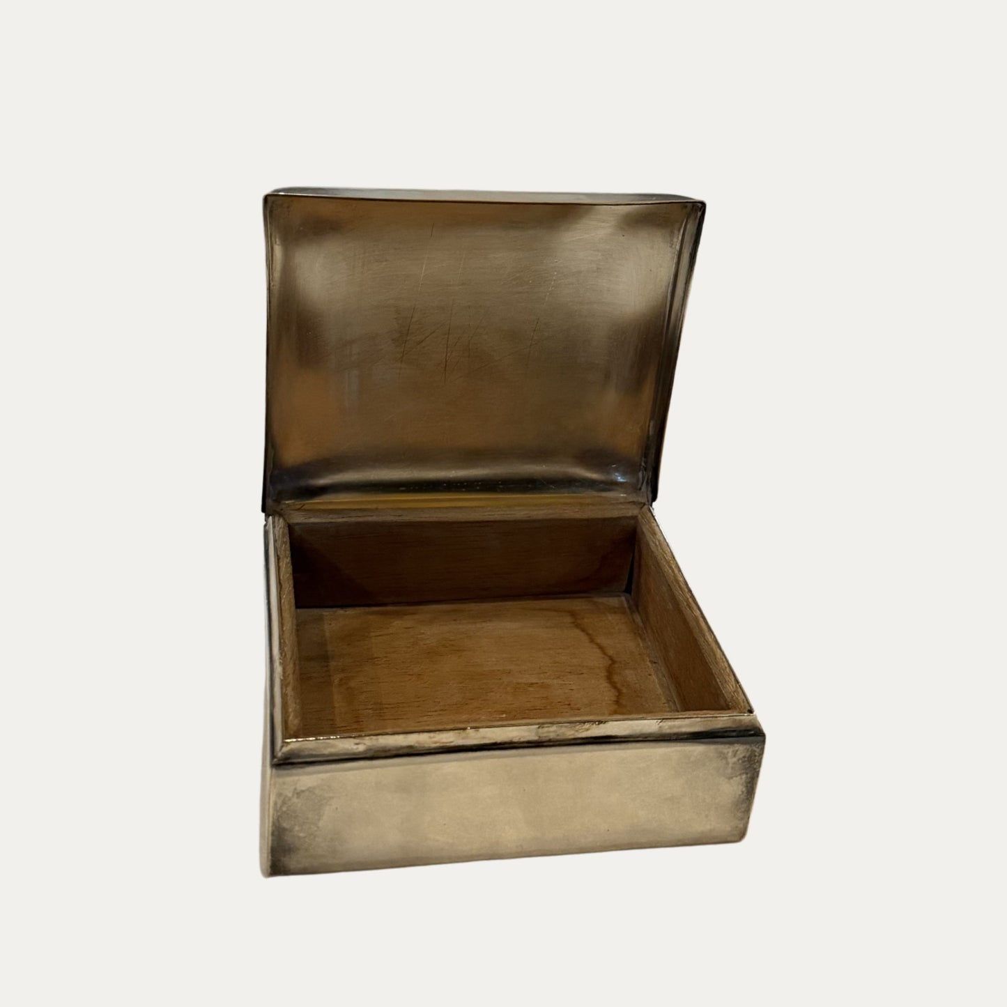 Vintage Silver Trinket/Cigarette Box