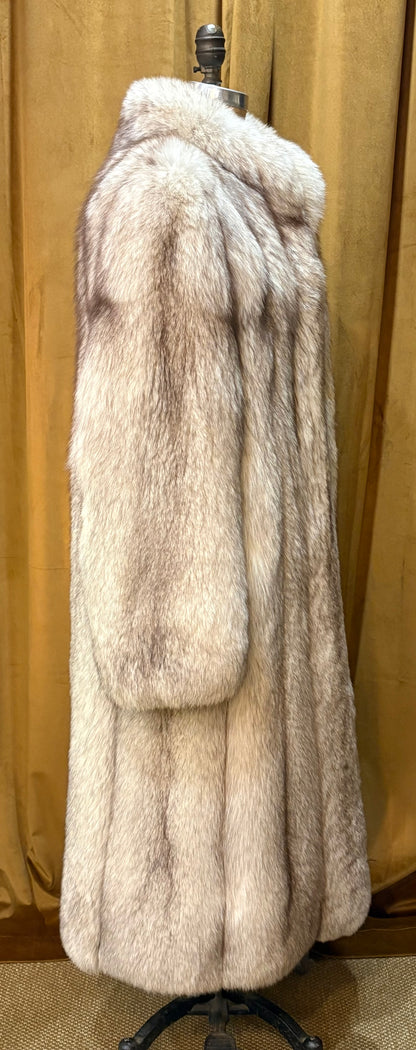 Vintage Full Length Fox Fur Coat