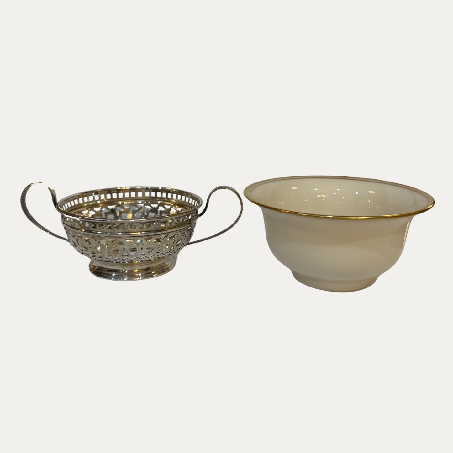 Set of Eight (8) Sterling Soup Cups