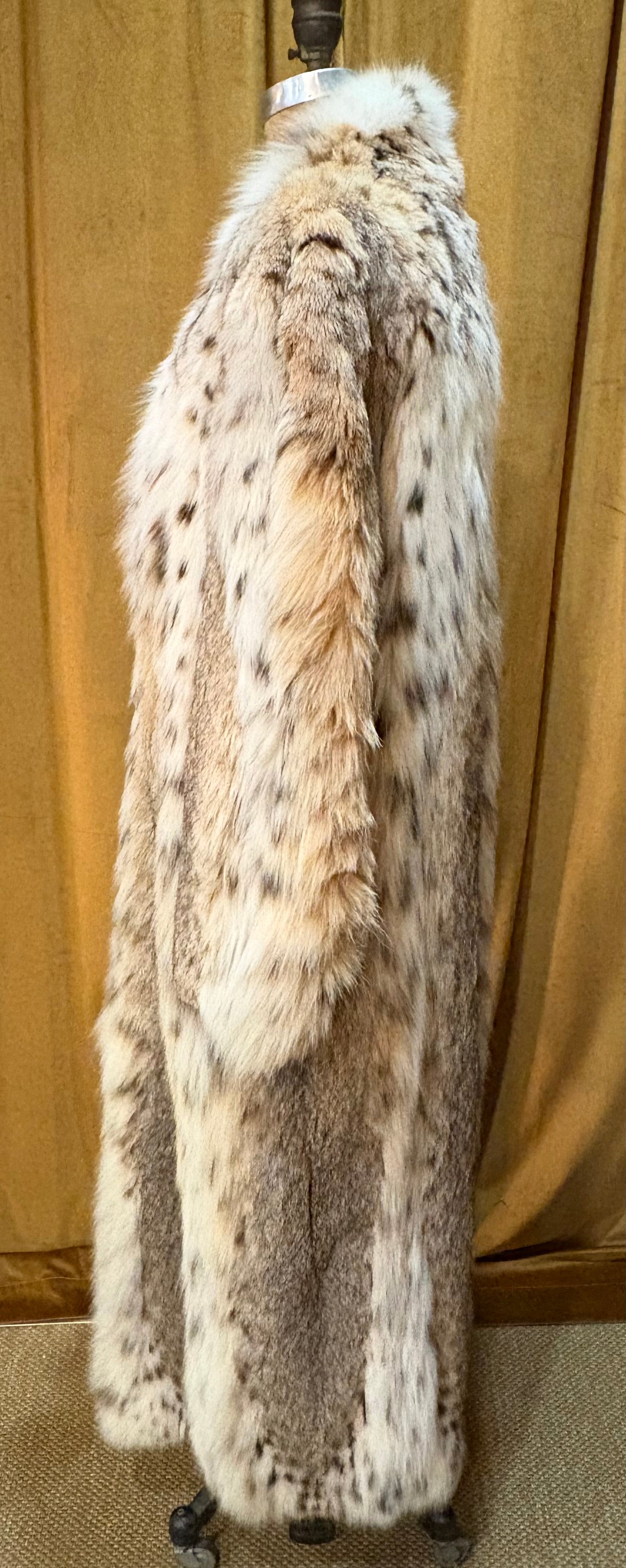 Vintage Full Length Lynx Coat