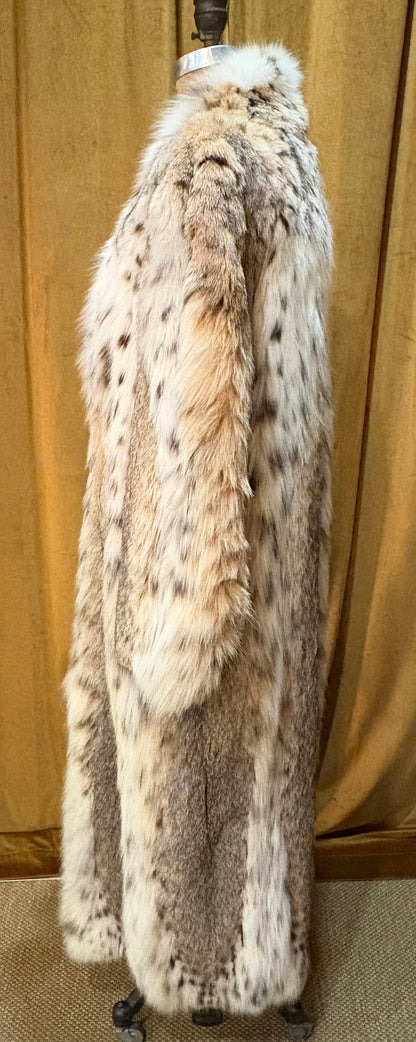 Vintage Full Length Lynx Coat