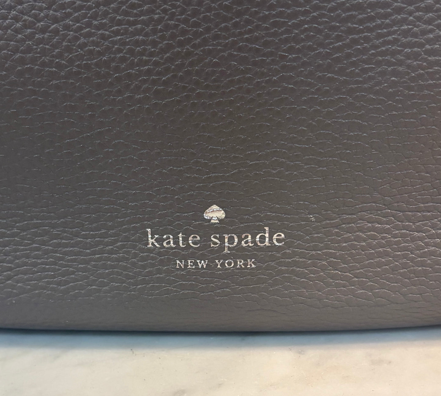 Kate Spade Grey Hobo Bag
