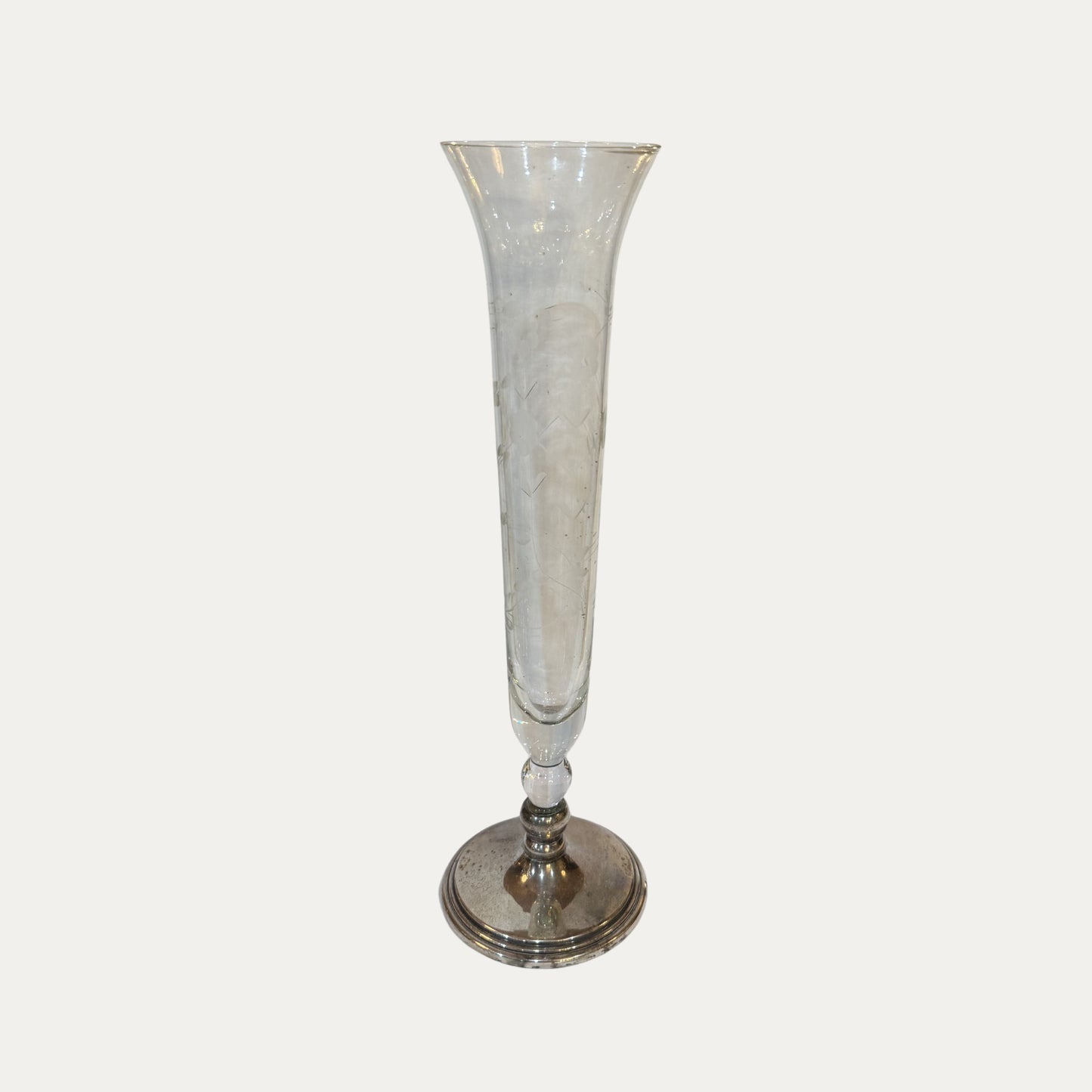 Sterling Silver Etched Flute