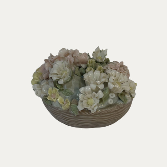 Vintage Lauro Porcelain Floral