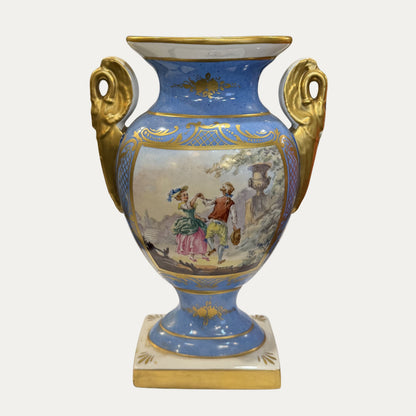 Le Tallee Early 19th Century French Porcelain Urn