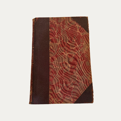 Antique Leather and Marble Book Stoddards Lectures (Book 4)