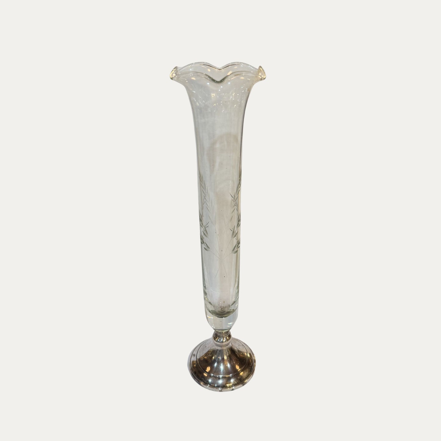 Sterling Silver Etched Flute