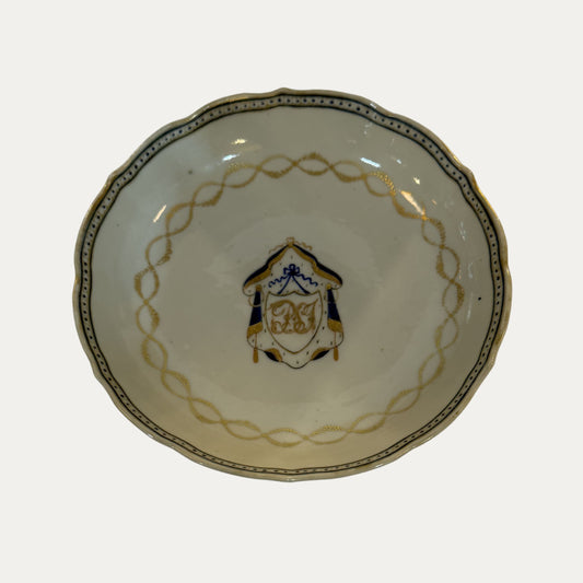 Antique Chinese Export Saucer 1790's-1810's
