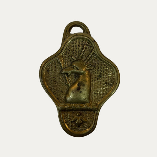 Vintage Brass Letter Clip