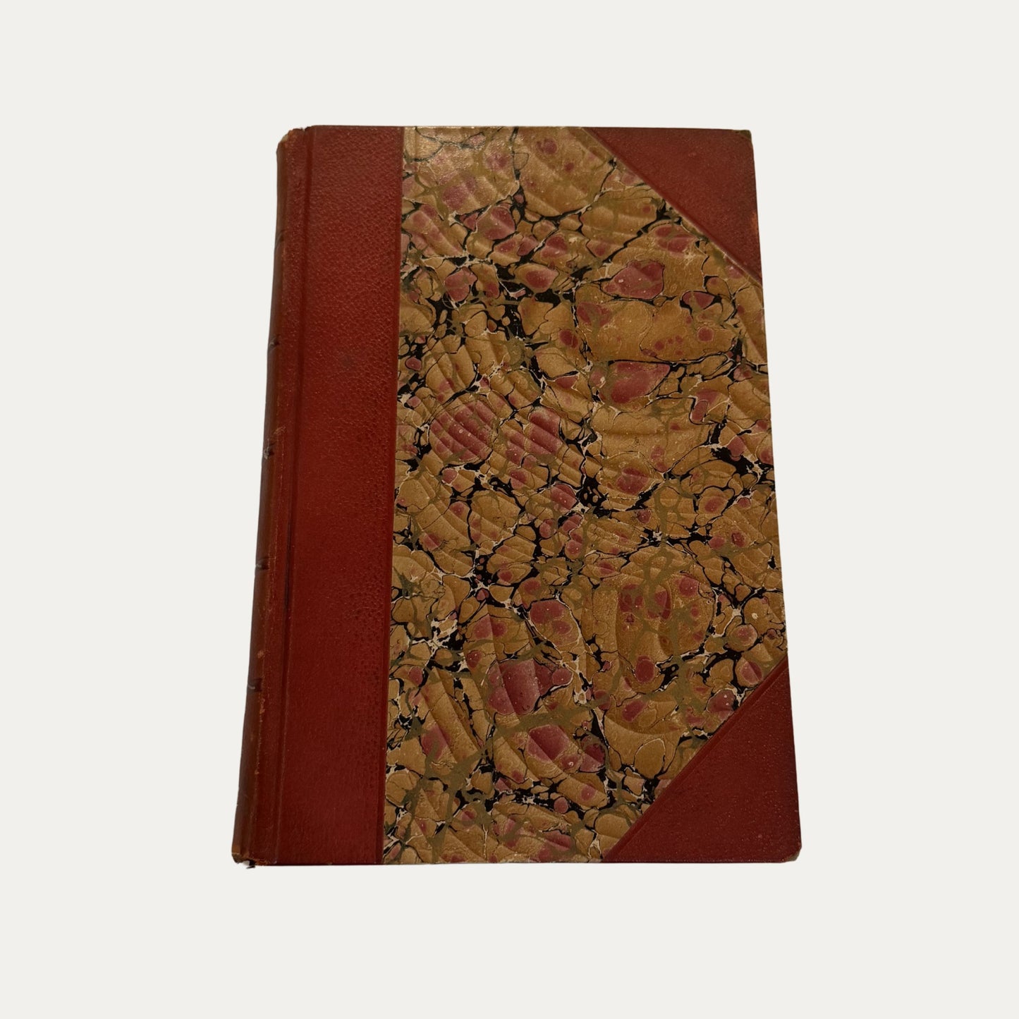 Antique Leather and Marble Book Smolletts Works (Book 5)