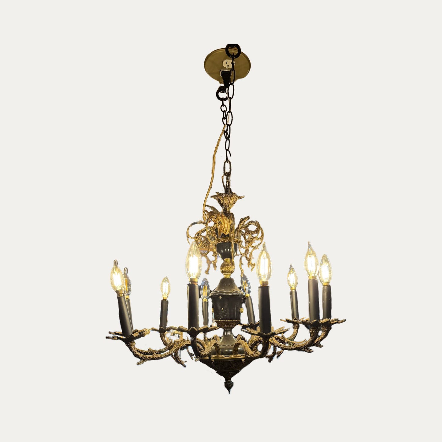 19th Century French Empire Style Chandelier