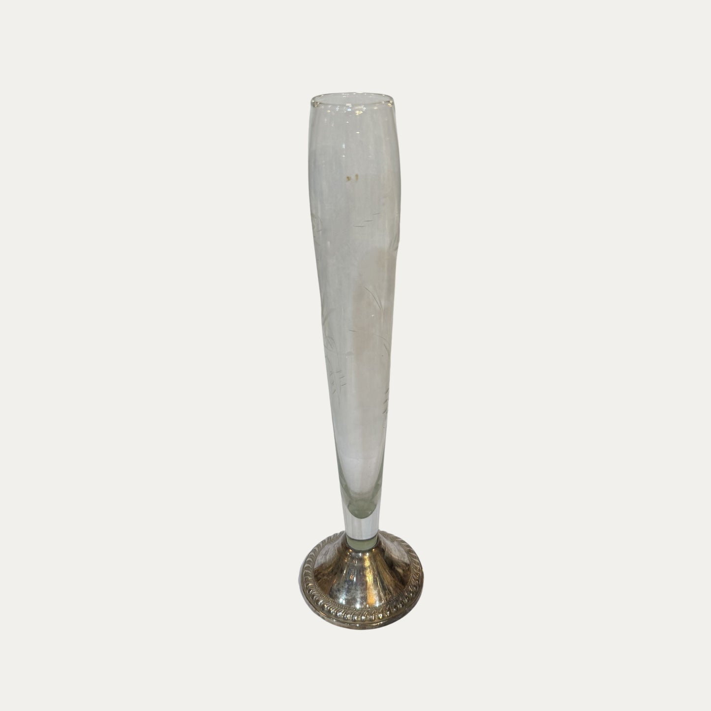 Sterling Silver Etched Flute