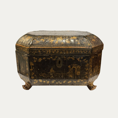 Antique Late 18th Century Chinoiserie Box