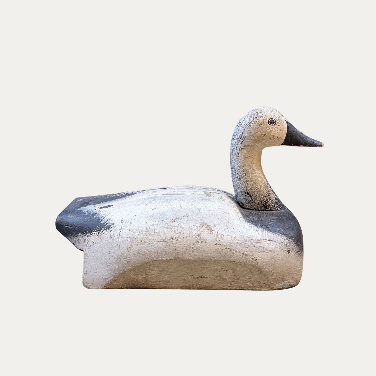 Early 20th Century American Carved Elder Duck Decoys Pair (2)