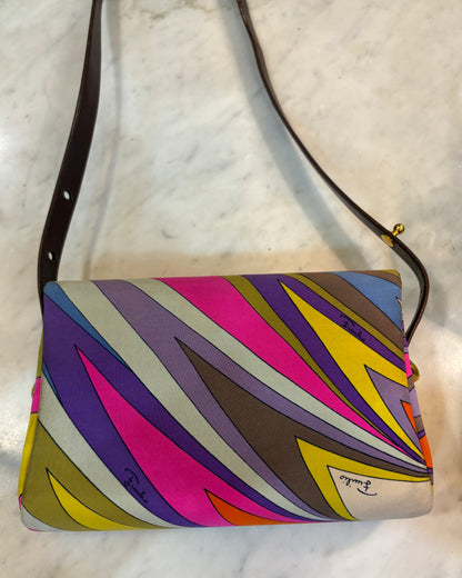 Emilio Pucci Patterned Shoulder Bag