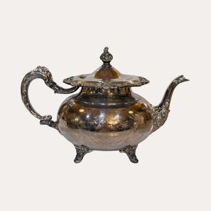 Antique Silver Coffee/Tea Set of Five (5)
