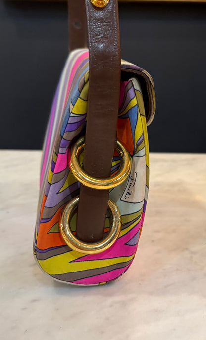Emilio Pucci Patterned Shoulder Bag