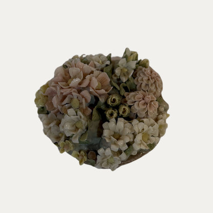 Vintage Lauro Porcelain Floral