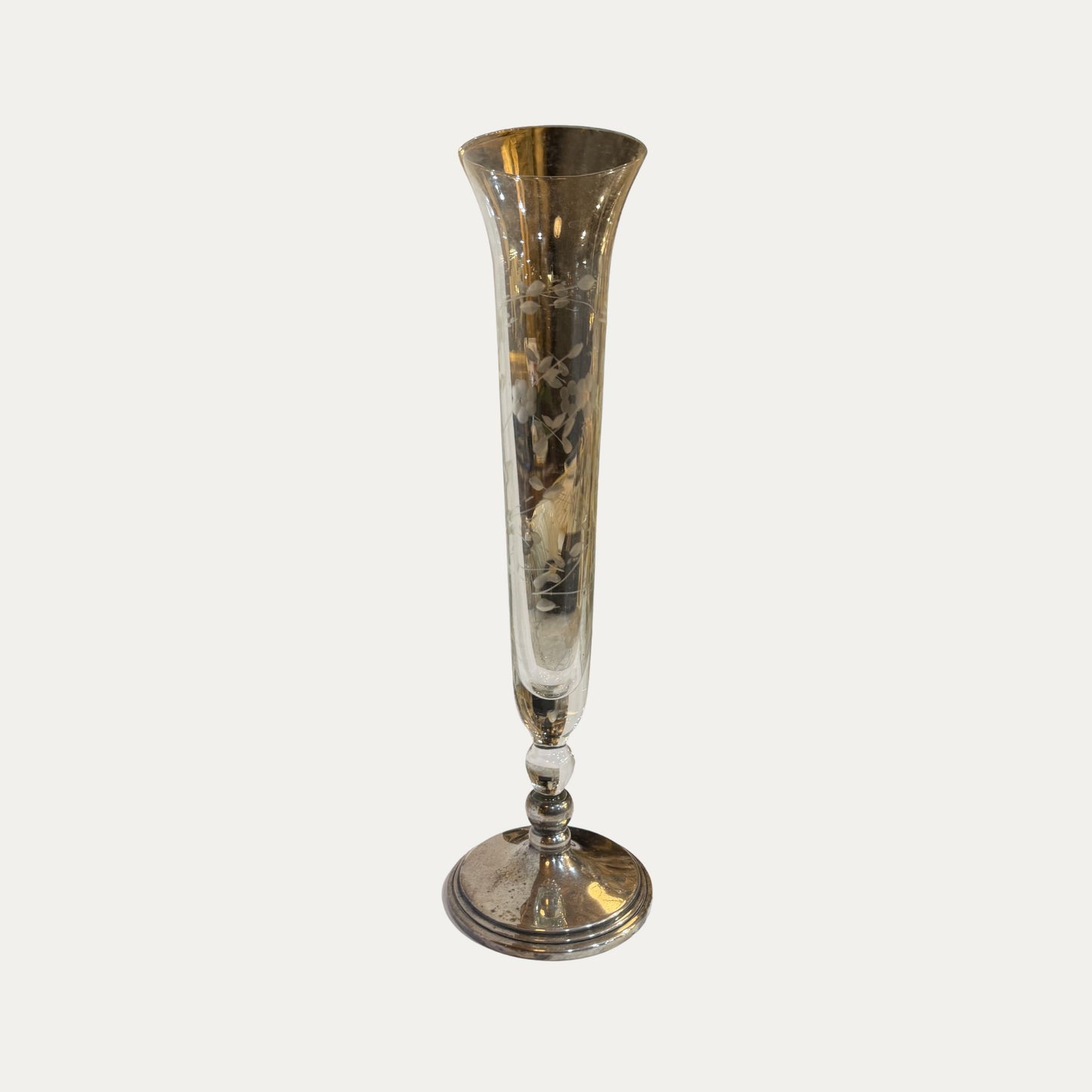 Sterling Silver Etched Flute